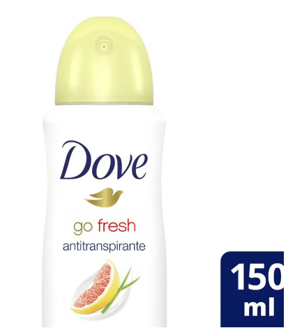 ANTITRANSPIRANTE DOVE GO FRESH POMELO 150ML