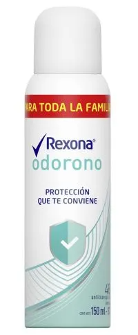 ANTITRANSPIRANTE REXONA ODORONO EN AEROSOL150ML