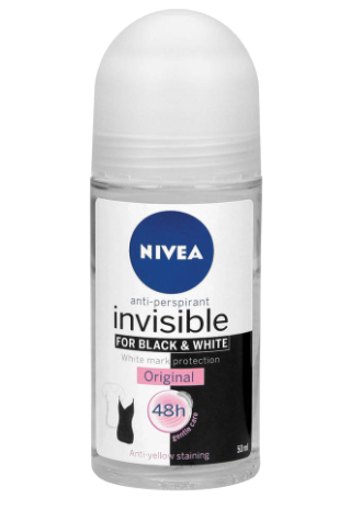 ANTITRANSPIRANTE ROLL ON NIVEA INVISIBLE B&W 