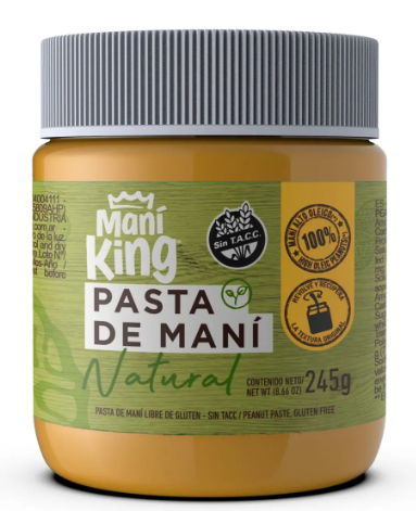 PASTA DE MANI KING 245GR