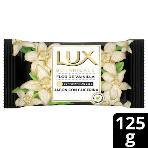 JABON DE TOCADOR LUX FLOR DE VAINILLA 125GR