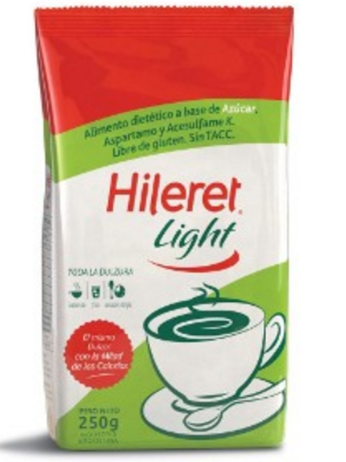 AZUCAR LIGHT HILERET 250GR