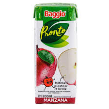 BAGGIO PRONTO MANZANA 200ML