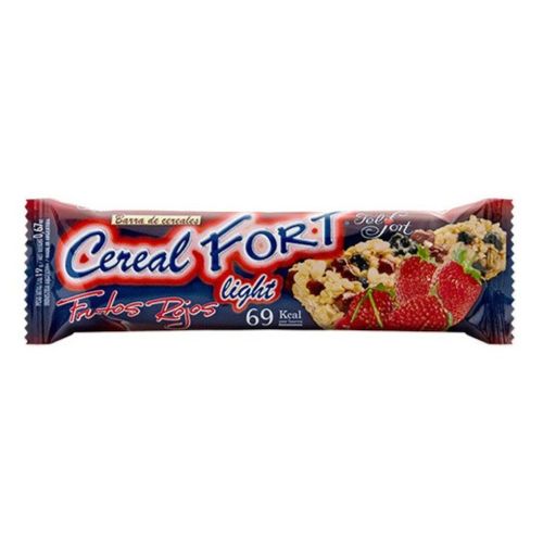 BARRA CEREAL FORT FRUTOS ROJOS