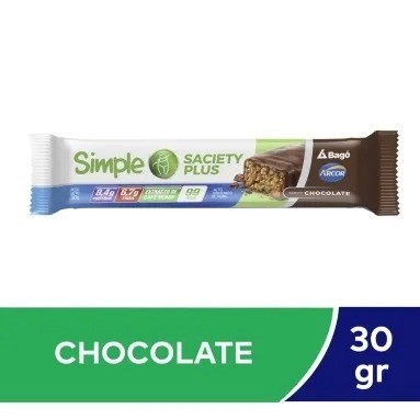 BARRA NUTRITIVA SIMPLY SACIETY CHOCOLATE