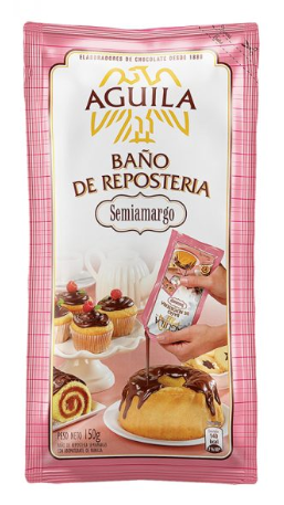 BAÑO DE REPOSTERIA AGUILA SEMI AMARGO 150G