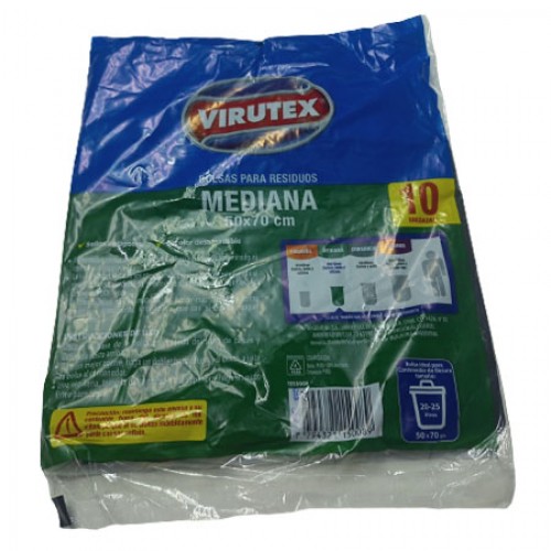 BOLSA DE RESIDUO VIRUTEX 50X70