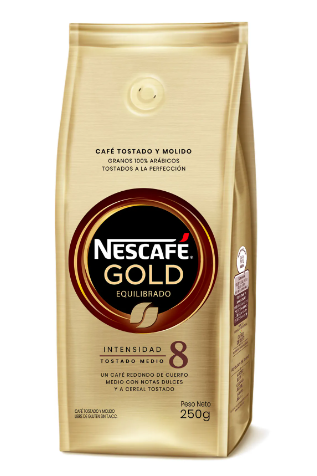 CAFE NESCAFE GOLD MODERADO 250CC