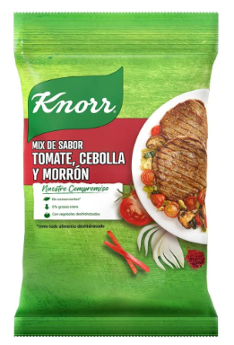 CALDO KNORR MIX DE SABORES TOMATE CEBOLLA