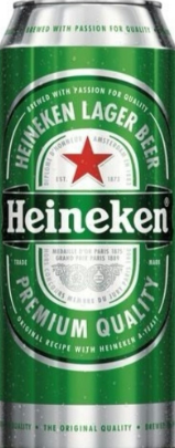 CERVEZA HEINEKEN LATA 473CC 