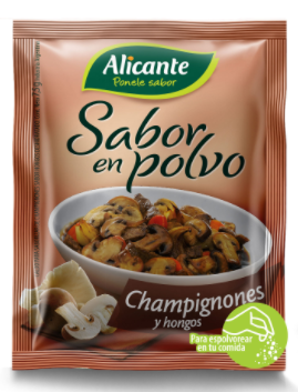 SABOR EN POLVO CHAMPIGNONES Y HONGOS 8GR