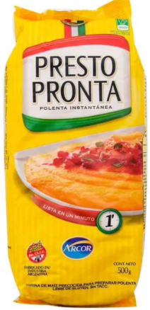 [7790580138738] POLENTA PRESTO PRONTA 500GR