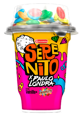 POSTRE SERENITO C/CONFITES 120GR VAINILLA