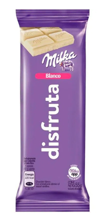 CHOCOLATE MILKA BLANCO 55GR