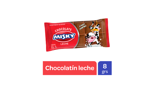 CHOCOLATIN MISKY NEGRO 8GR