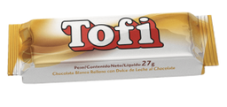 CHOCOLATE TOFI BLANCO 27GR