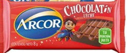 CHOCOLATIN ARCOR 8GR