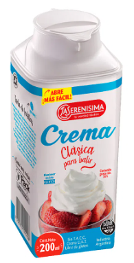 CREMA DE LECHE LA SERENISIMA X200CM3