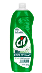 DETERGENTE CIF BIO ACTIVE LIMA 300CC