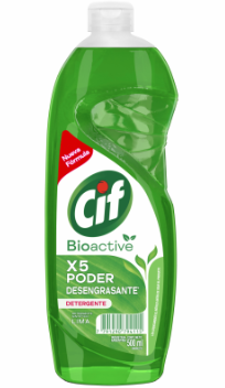 DETERGENTE CIF BIOACTIVE LIMA 500ML