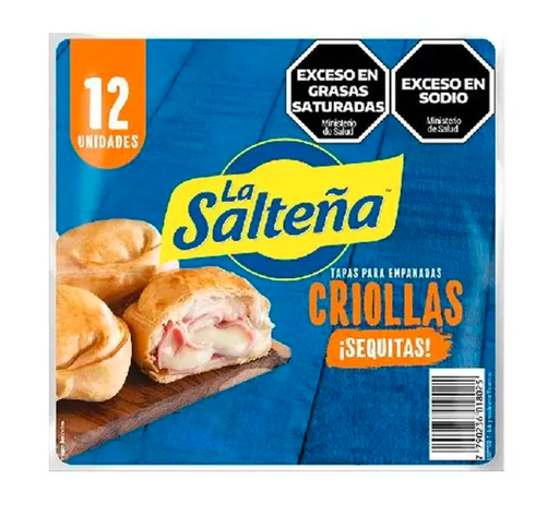 DISCO DE EMPANADA LA SALTEÑA CRIOLLA 12 UN