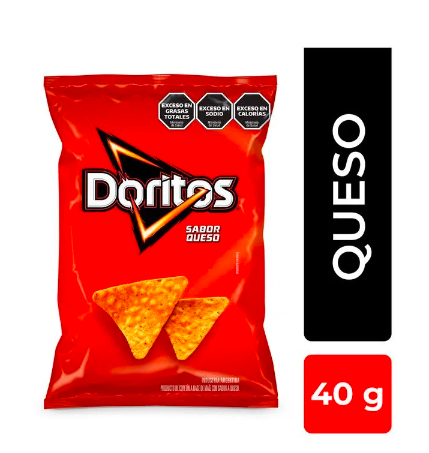 DORITOS SABOR QUESO 40GR