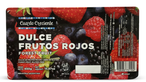 DULCE DE FRUTOS ROJOS CUARTO CRECIENTE