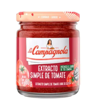 EXTRACTO DE TOMATE LA CAMPAGNOLA 180G