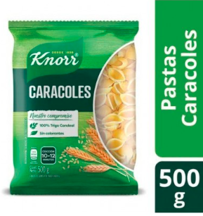 FIDEOS KNORR CARACOLES 500GR