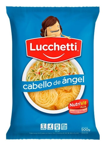 FIDEOS LUCHETTI CABELLO DE ANGEL 500GR