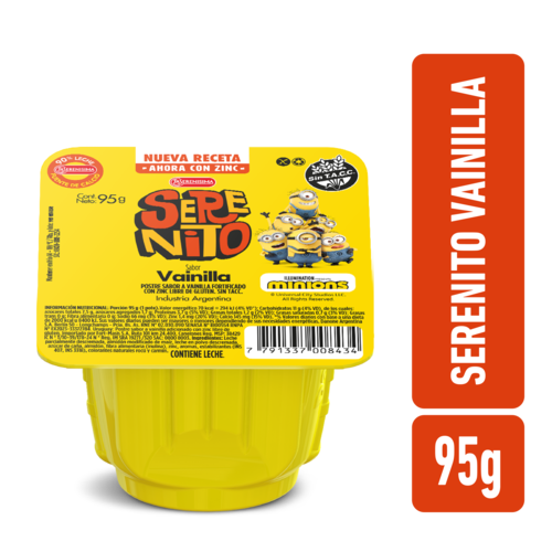 FLAN SERENITO VAINILLA 95GR