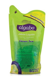 JABON LIQUIDO ALGABO GREEN TEA REPUESTO 300ML