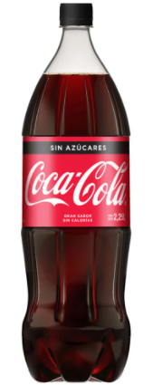 GASEOSA COCA COLA SIN AZUCARES 2,25