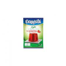 GELATINA EXQUISITA LIGHT FRUTILLA 25GR NVA