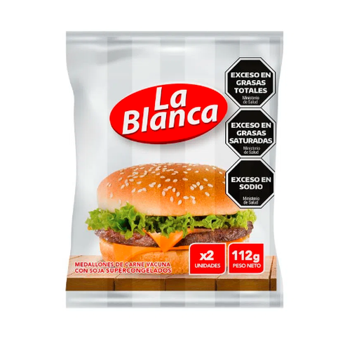 HAMBURGUESA LA BLANCA X2