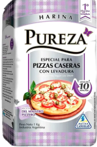 HARINA PUREZA PARA PIZZAS CASERAS 1KG