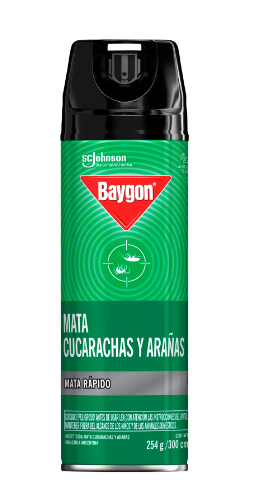 INSECTICIDA BAYGON CUCARACHAS Y ARAÑAS 300CC