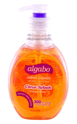 JABON LIQUIDO PARA MANOS ALGABO CITRUS 300ML