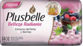 JABON TOCADOR PLUSBELLE BELLEZA RADIANTE 125g