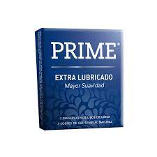 PRESERVATIVOS PRIME EXTRA LUBRICADOS X3