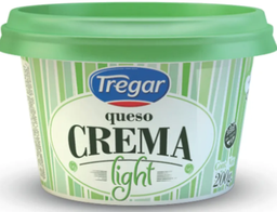 QUESO CREMA LIGHT TREGAR 200GR