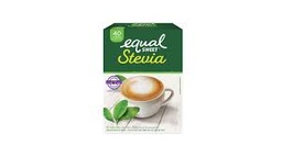 STEVIA EQUAL SWEET C/ZINC 40 SOBRES