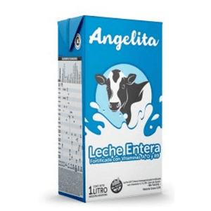 LECHE ENTERA ANGELITA LARGA VIDA 1L