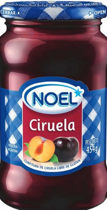 MERMELADA NOEL CIRUELA 454G