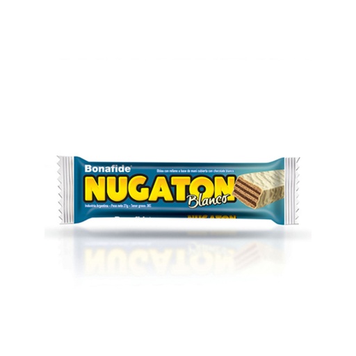 OBLEA NUGATON CHOCOLATE BLANCO