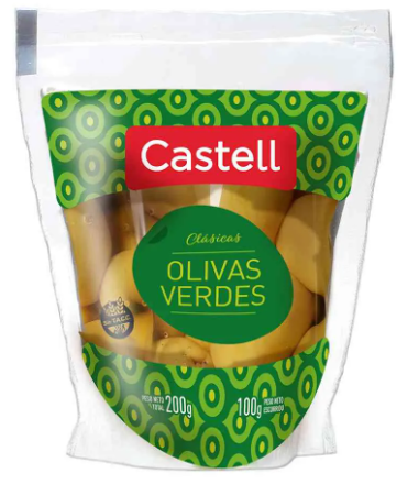 ACEITUNAS VERDES CASTELL 100G