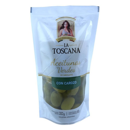 ACEITUNAS VERDES LA TOSCANA 160GR