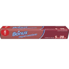 PAPEL MANTECA BONUX 28CM 5MTS