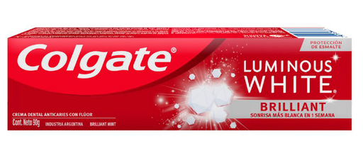 PASTA DENTAL COLGATE LUMINOUS WHITE 90GR