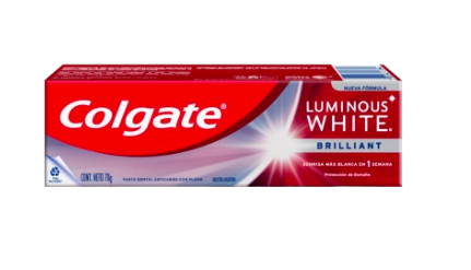 PASTA DENTAL COLGATE LUMINOUS WHITE BRILLANT 70GR